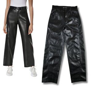 Denim Forum Aritzia The Farrah Faux Leather Pants 25